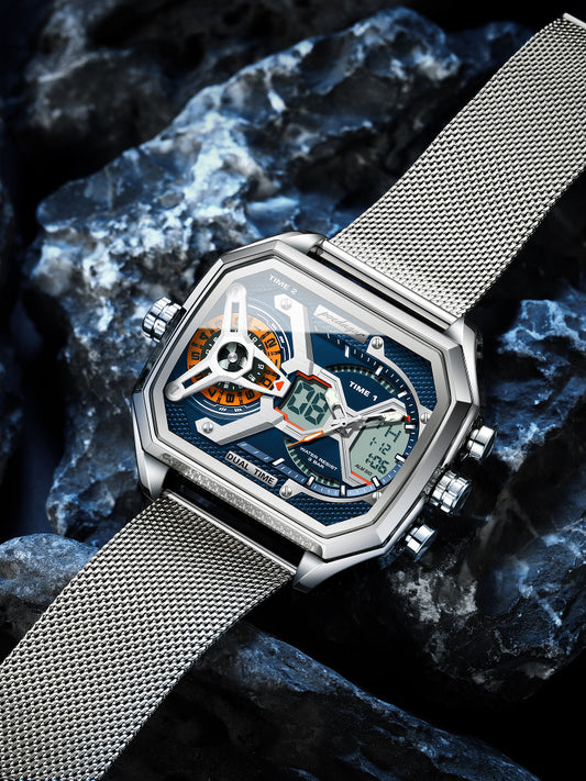 Montre Homme Multifonction Lumineuse 30ATM
