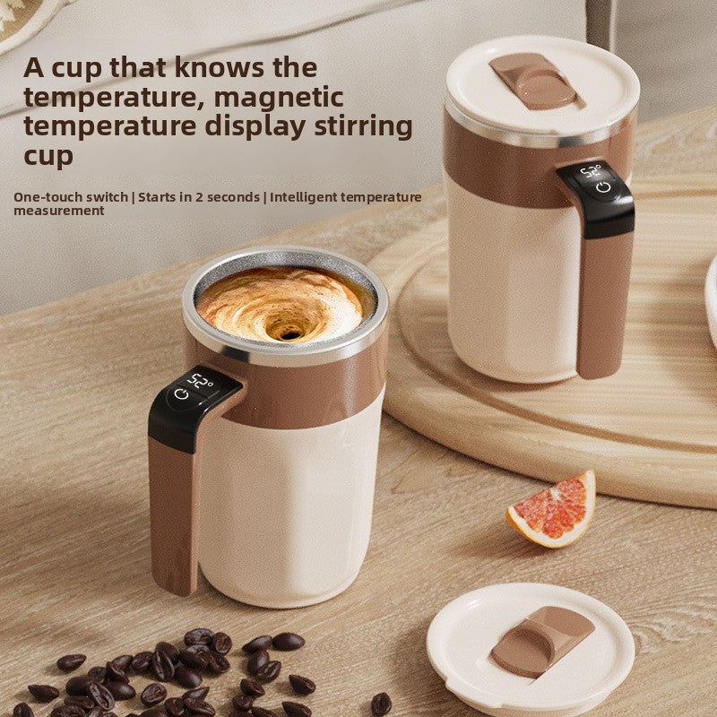 Mug Mélangeur Électrique Intelligent — Affichage Température  / 4 Coloris