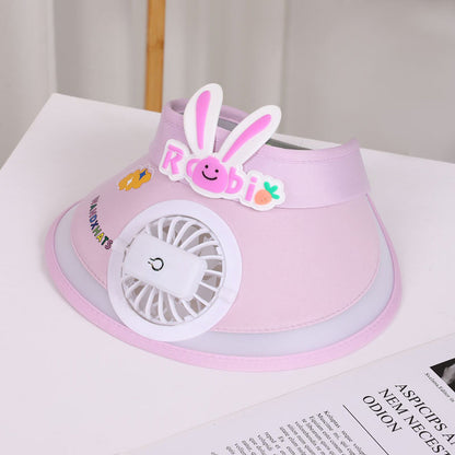 FanCap Kids – Casquette Ventilateur Rechargeable Enfant Anti-UV