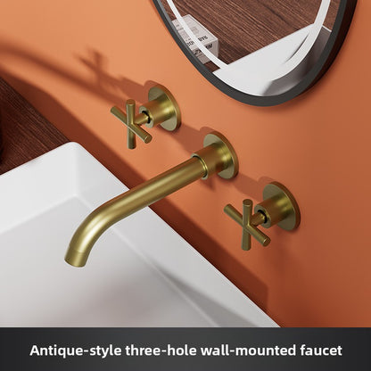 Robinet mural / 8 finitions