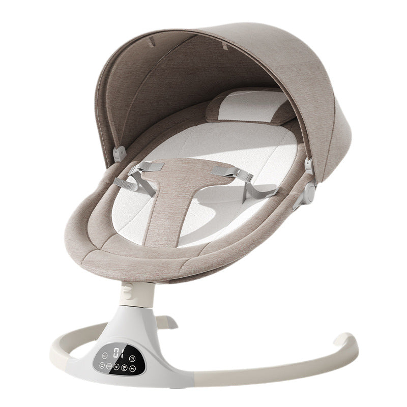 Elektrische Babywipstoel — 5 snelheden, Bluetooth, Afstandsbediening, 0-3 jaar