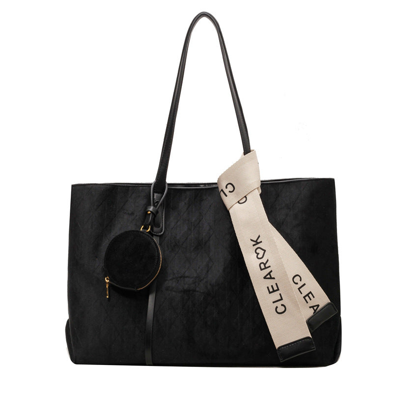 Tote Bag Flanelle Rétro — 4 Coloris
