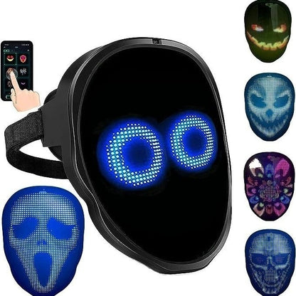 Masque LED RGB Bluetooth