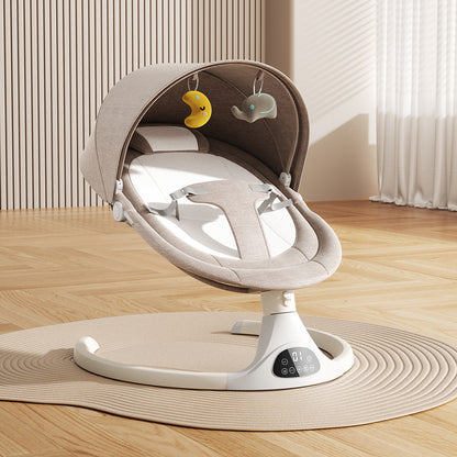 Elektrische Babywipstoel — 5 snelheden, Bluetooth, Afstandsbediening, 0-3 jaar