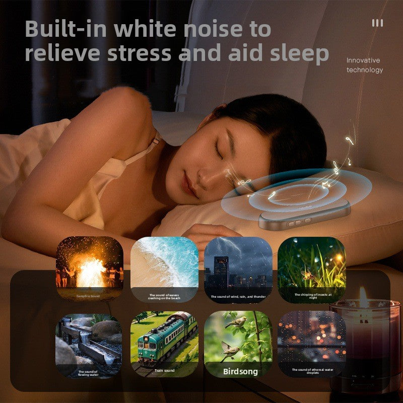 Enceinte sous oreiller Bluetooth avec bruits blancs