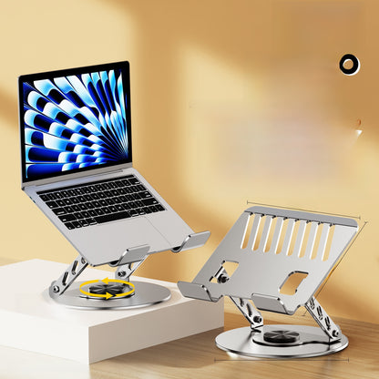 DeskFlex Pro – Verstelbare 360° aluminium laptopstandaard | Opvouwbaar, universeel tot 17"