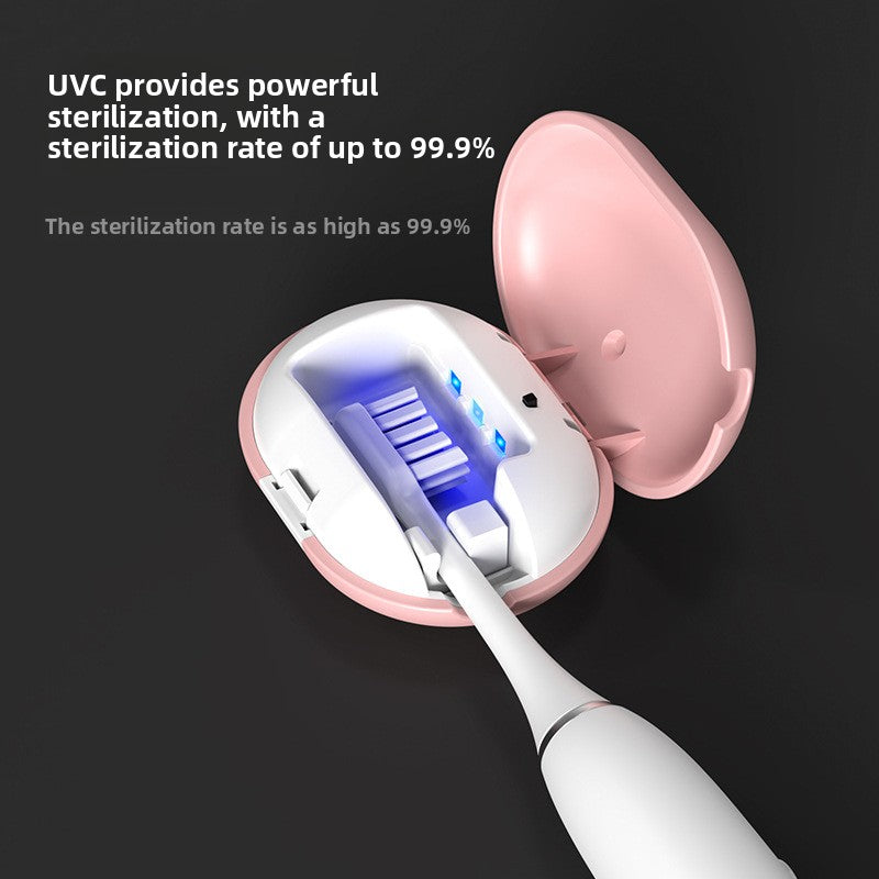 Étui Stérilisateur UV Brosse à Dents — 99,9% Bactéries / 3 Min / 60 Jours / 3 Coloris
