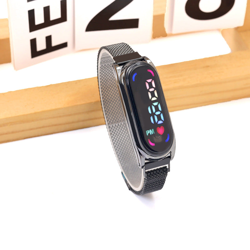 Montre Électronique LED Bracelet Magnétique Milan