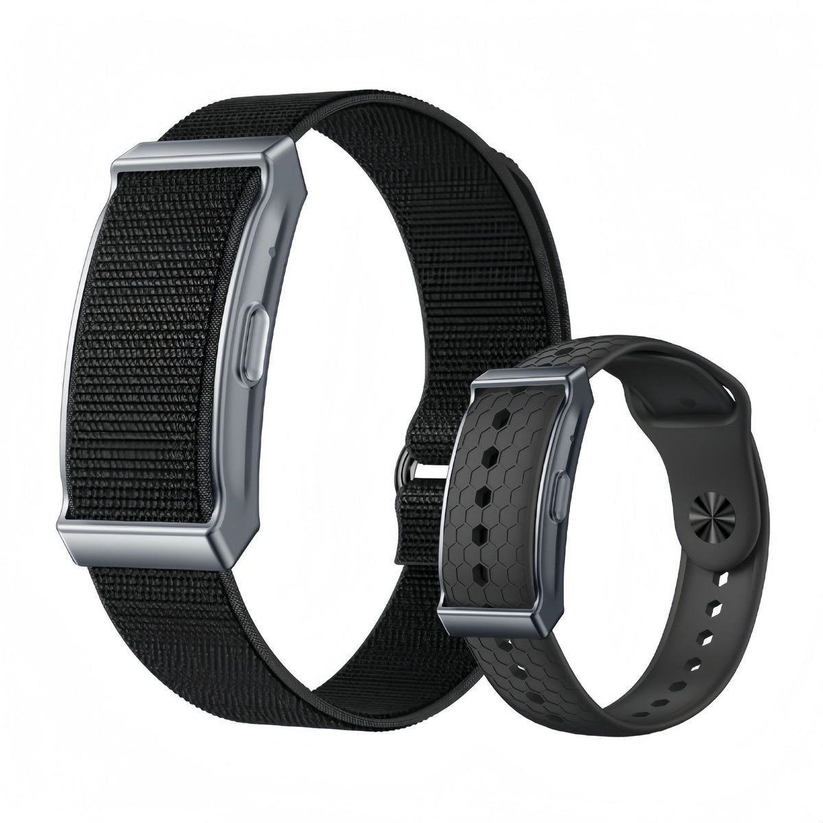 Bracelet Connecté Sans Écran - Suivi Santé & 21 Jours d’Autonomie / 2 Coloris