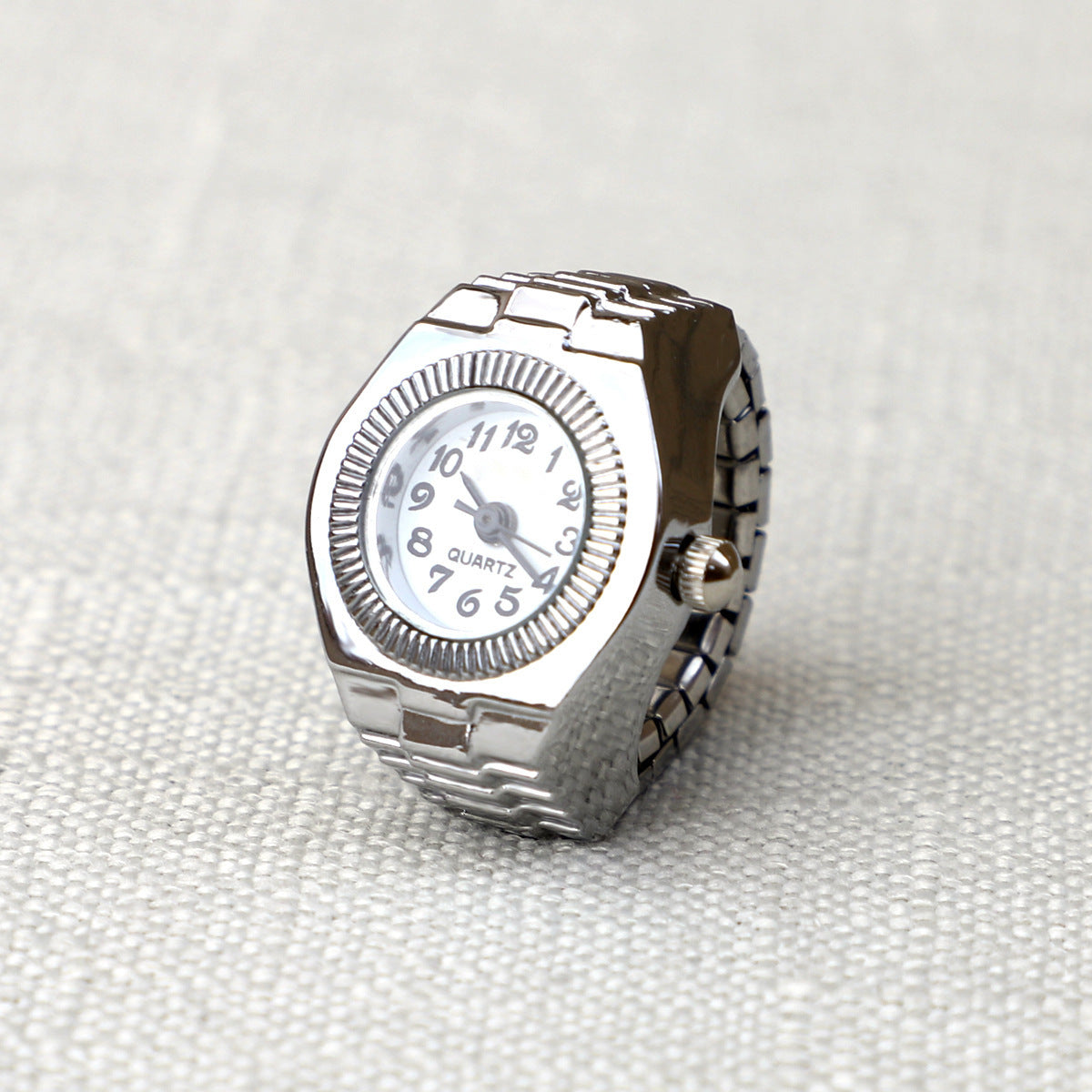 Montre-bague à quartz / 3 coloris
