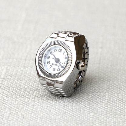 Montre-bague à quartz / 3 coloris