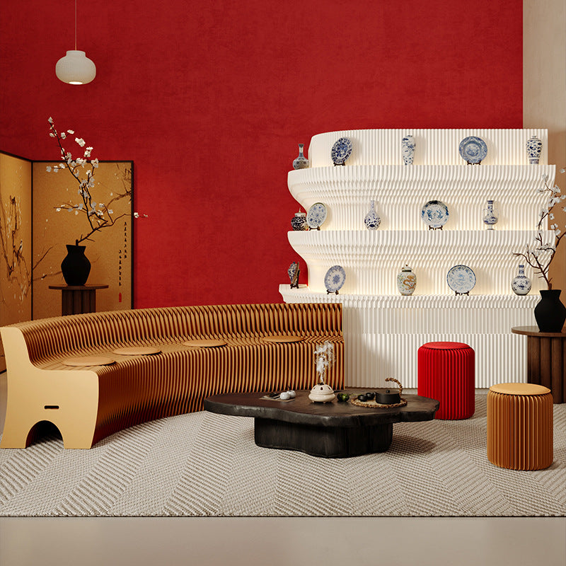 PaperSeat Pro – Tabouret Pliant en Papier Kraft