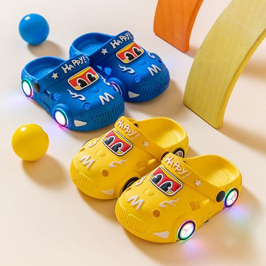 Chaussons Lumineux Enfant Motifs Cartoon