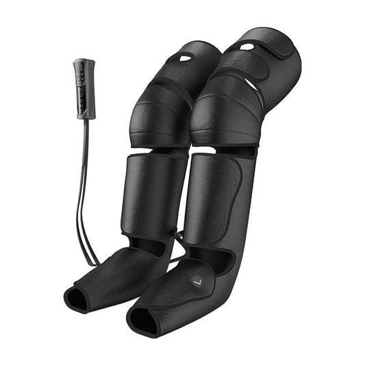 Masseur de Jambes Compression Air & Chaleur Infrarouge — 3 Sections / Télécommande LCD