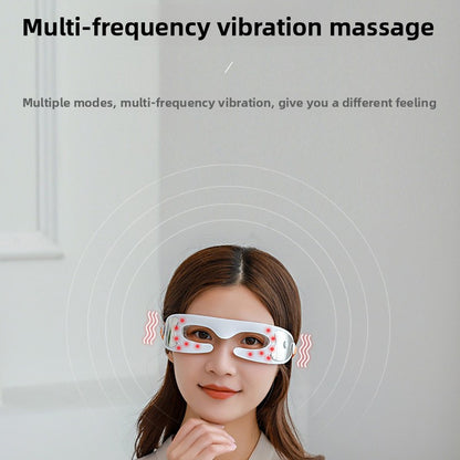 EyeRelax Pro – Masque Masseur Yeux 16D | Chaleur, Vibration & Bluetooth