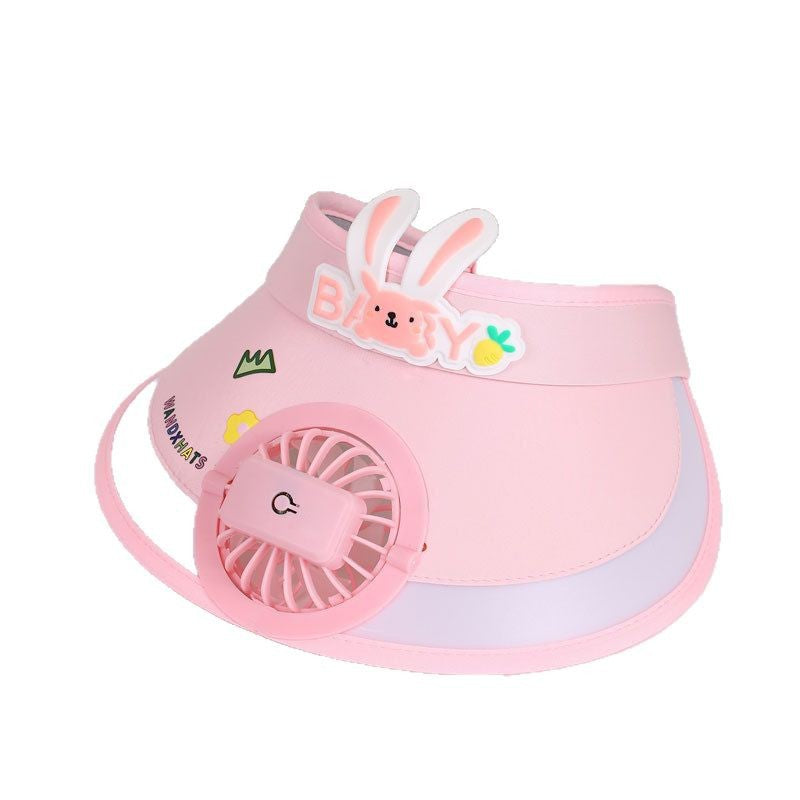 FanCap Kids – Casquette Ventilateur Rechargeable Enfant Anti-UV