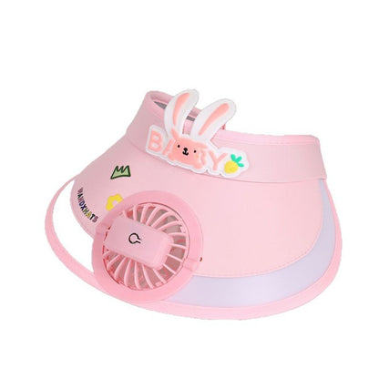 FanCap Kids – Casquette Ventilateur Rechargeable Enfant Anti-UV