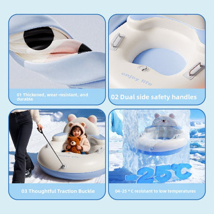 Bouée Luge Gonflable Neige  3 modéle