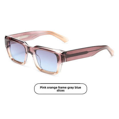 Lunettes de Soleil Monture Carrée Protection UV400