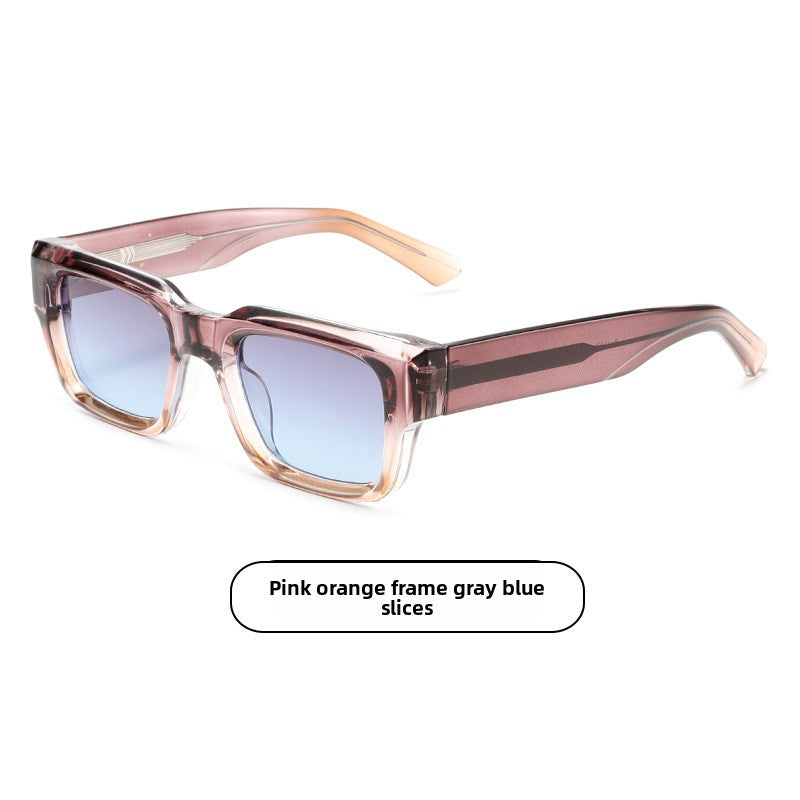 Lunettes de Soleil Monture Carrée Protection UV400