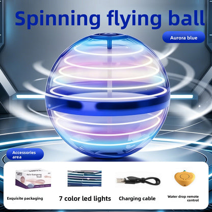 Boule Volante Magique LED Capteur & Lévitation Style OVNI