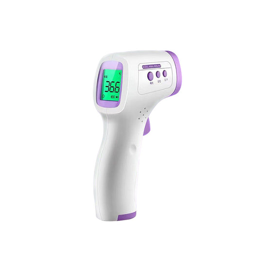 Thermomètre Frontal Infrarouge Sans Contact avec Annonce Vocale – Rechargeable
