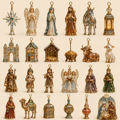 Calendrier de l’Avent Nativité 24 Jours
