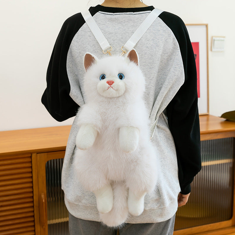 RagdollCat 50 – Peluche Chat sac à dos