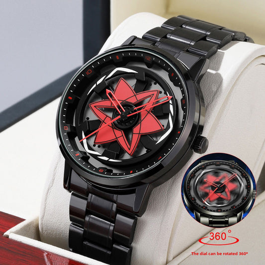 Montre Homme Quartz Lunette Tournante