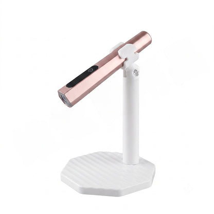 Lampe UV LED Séchoir Ongles Rechargeable Affichage Digital — Support Inclus / 4 Coloris