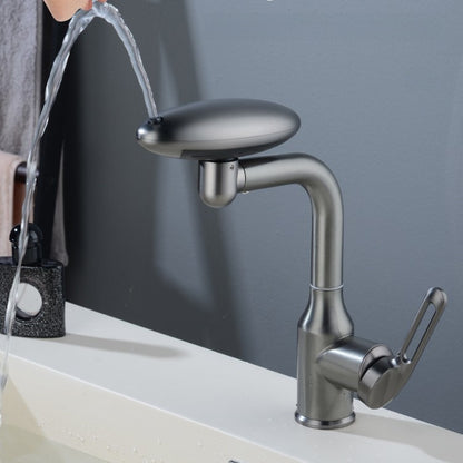 Robinet de Lavabo Effet Cascade — 4 Modes & Mélangeur Chaud/Froid