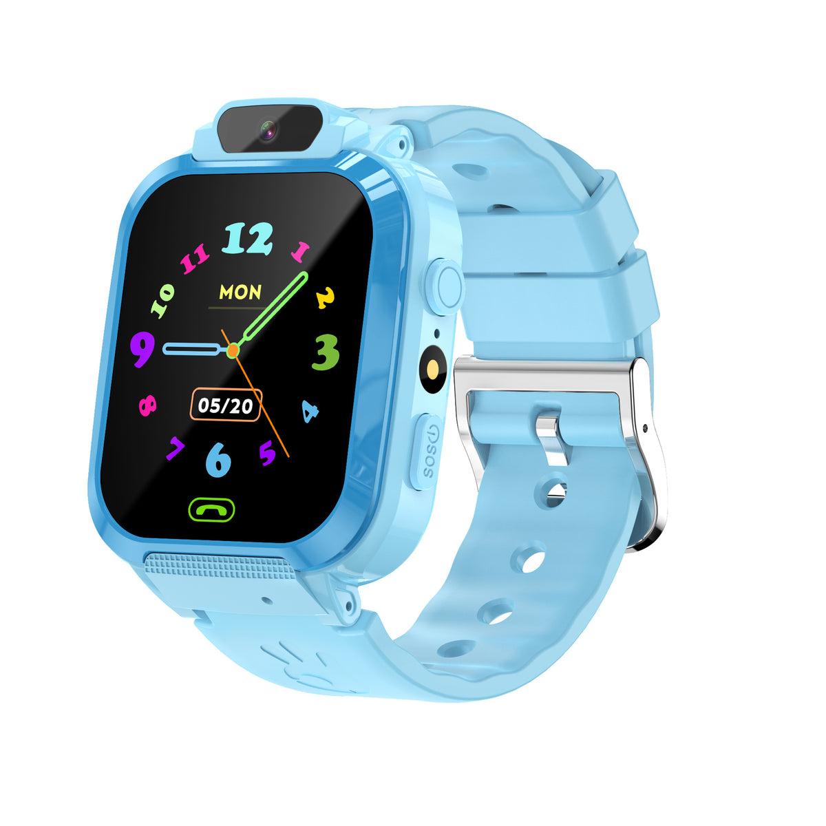 Montre Connectée Enfant GPS avec Carte SIM — H2 / Appels / Waterproof / iOS