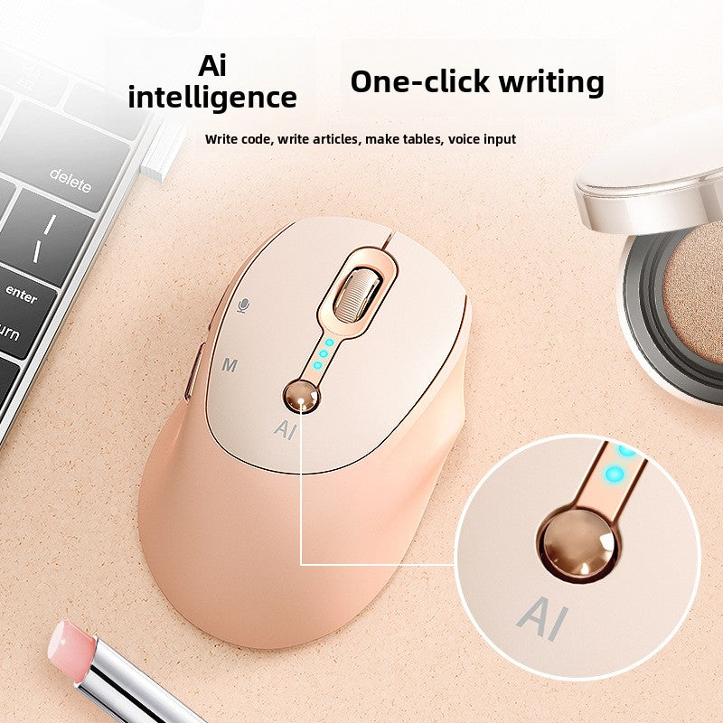 Souris Sans Fil IA avec Traduction Vocale et Indicateur de Batterie
