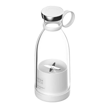 MagBlend Pro – Draagbare Sapcentrifuge Blender Magnetisch Opladen 150W | 350ml, Wit & Roze