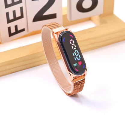 Montre Électronique LED Bracelet Magnétique Milan