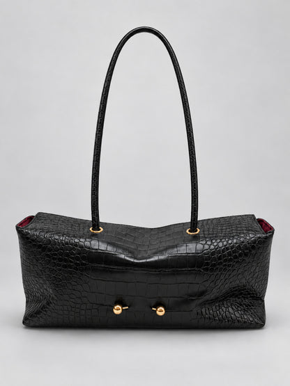Sac à main vintage effet reptile - 6 Coloris